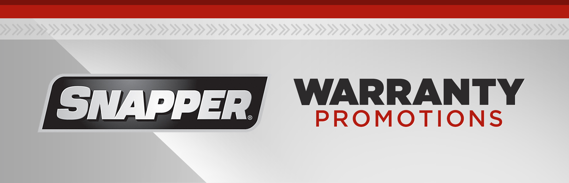 Snapper: Snapper Warranty Promotions